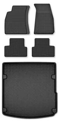 Immagine prodotto di Audi A6 C6 2004-2006 (berlina) – set 5 pezzi, nero, su misura – Wielganizator Semi-Universal