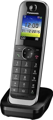 Produktbild von Panasonic KX-TGJA30EX, Schwarz, TFT, 4,57 cm (1.8"), 128 x 160 Pixel, 65536 Farben, 120 g