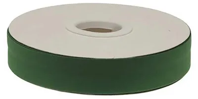20m Schrägband unifarben 20mm tannengrün