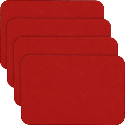 Produktbild von Erwin Müller Tischset Beja" 4er-Pack rot 30x45 cm"