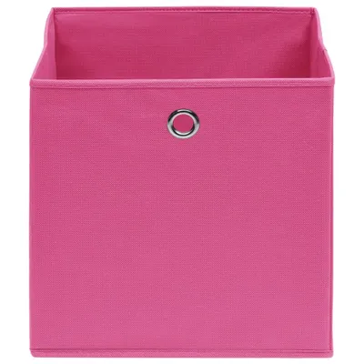 Produktbild von Stabli Aufbewahrungsboxen 10er-set - Rosa 32x32x32cm Stoff - DE816352 - Gartenboxen