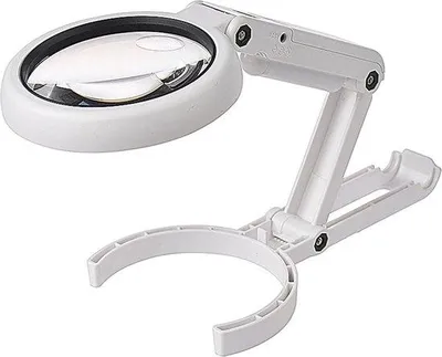 Image de Loupe avec éclairage - Lunettes de lecture - Éclairage LED - Rechargeable par USB