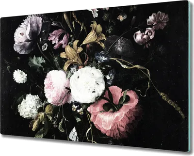 Produktbild von Glas-Herdabdeckplatte Glaskeramikkochfeld-Abdeckung Spritzschutz - 80x52 cm - Landschaft Vintage