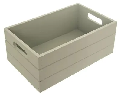 Zdjęcie produktu dla Pudełko do przechowywania drewna - 26 x 16 x 11 cm - Zielone