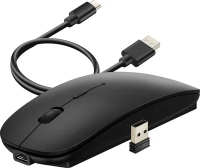 Produktbild von WiWU - Drahtlose Maus WiMiCE Lite 2.4G WM101-C - schwarz