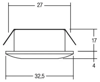 Productafbeelding van Brumberg Leuchten 12071253 LED inbouwspot, LED, aluminium