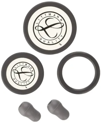 Produktbild von Littmann Stethoskop Ersatzteile Set – Ersatzkit für Classic III, Cardiology IV & CORE – Austausch-Diaphragma, Eartips, Non-Chill Bell Sleeve