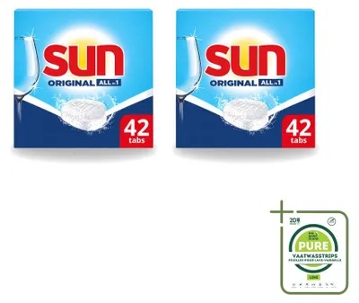 Produktbild von 2 x Sun Original Spülmaschinentabs - Großpackung - 2 Stücke