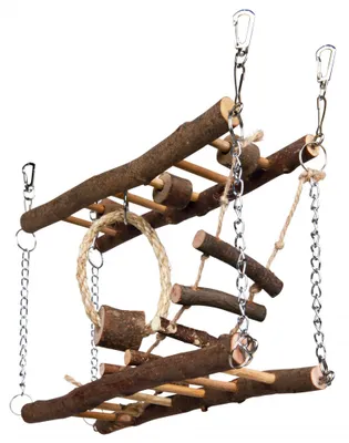 Produktbild von Trixie Natural Living Hängende Brücke 27x17x7 Cm Braun Braun One Size