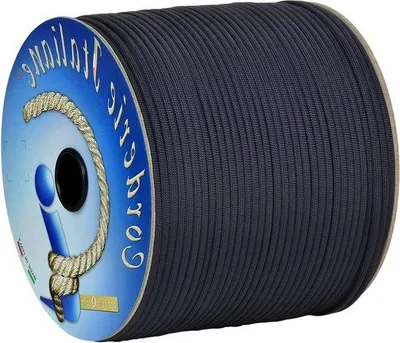 Produktbild von Paracord 550 Typ III blau 4mm 50m 7fach Kern