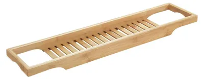 Produktbild von Bambus Badewannenbrett 70 x 4.5 x 16 cm für Badezimmerzubehör