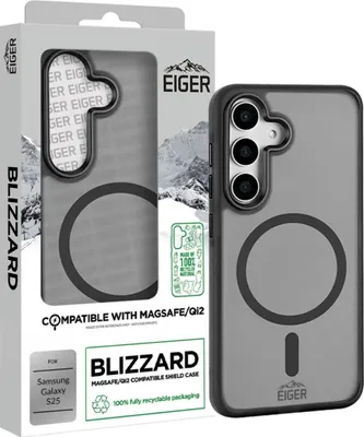 Obrázek produktu pro EIGER EGCA00836, Obal, Samsung, Galaxy S25, 15,8 cm (6.2"), Černá