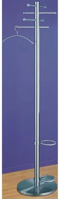 Produktbild von Kerkmann Kleiderständer Arte 30687181 silber Metall 8 Haken 41,0 x 180,0 cm, 1 St.