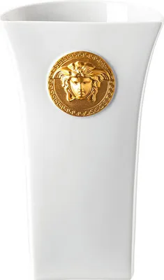Zdjęcie produktu dla VERSACE HOME Wazon Medusa Madness 26 cm biały