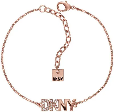 Produktbild von DKNY Pave Logo Pendant 5519999 Damenarmband