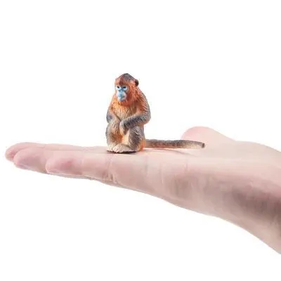 Produktbild von Toymany ML00444 Goldstumpfnase 6,3 cm Wildtiere