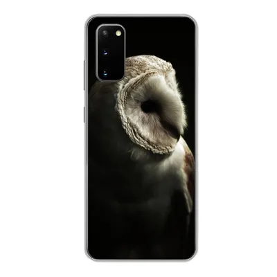Produktbild von MuchoWow® Handyhülle Schutzhülle Hülle für Samsung Galaxy S20 Eule - Vogel - Porträt Silikon Softcase Handy Hülle - Bild