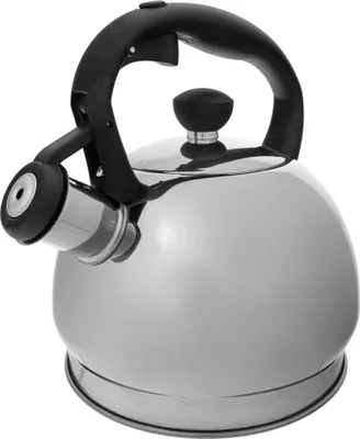 Produktbild von Wasserkessel - Flötenkessel - Edelstahl - 1,8 l - Silber