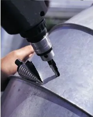 Zdjęcie produktu dla IRWIN 10502852, Wiertarka, Wiertło wielostopniowe, 1,8 cm, Blacha, Trzpień cylindryczny