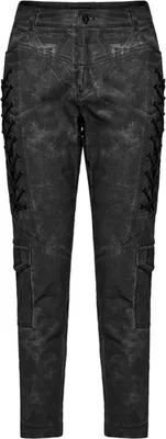 Produktbild von Punk Rave Jeans Herren Men's Punk Pants schwarz S