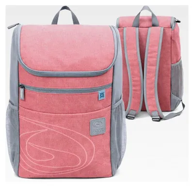 Produktbild von Kühltasche Rucksack, 15 l, mit gepolsterten Trägern, wasserdicht und leicht, für kalte und warme Speisen, geeignet für Arbeit, Strand, Picknick, Reisen und Camping (25 x 37 x 15,5 cm)