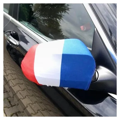 Produktbild von Spiegelflagge Frankreich 1 Paar für Auto Rückspiegel