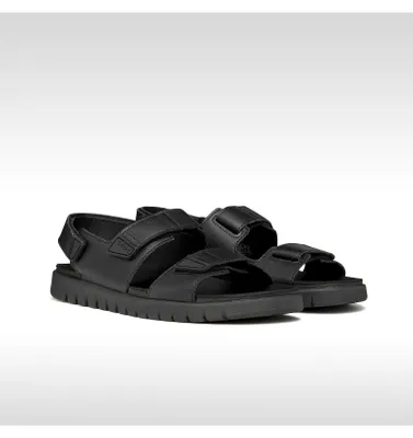 Produktbild von Geox Schwarze Herren-Sandalen Flextride S 43