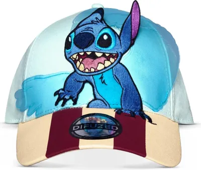 Produktbild von Difuzed Lilo & Stitch Stitch Surfing Baseballkappe    One Size