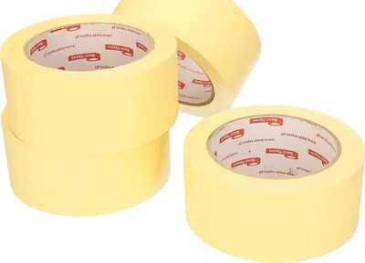 Immagine prodotto di KOTARBAU® Set di 20 nastri per mascheratura 48 mm x 50 m Nastro protettivo giallo autoadesivo per lavori di verniciatura