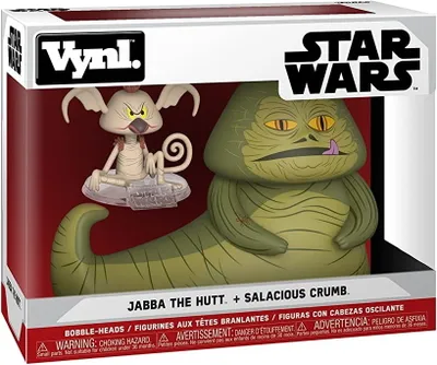 Produktbild von Star Wars - Jabba The Hutt + Salacious Crumb  - Funko Vynl Figur