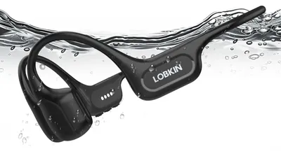 Produktbild von Knochenschall Kopfhörer Bluetooth Open Ear Kopfhörer Kabellos 6 Bone Conduction Headphones wasserdichte Schweißfeste Sportkopfhörer Kopfhörer für Fitness