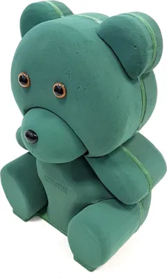 Produktbild von OASIS Steckschaum BIOLINE 3D Teddybär 40cm Steckmasse Steckschwamm