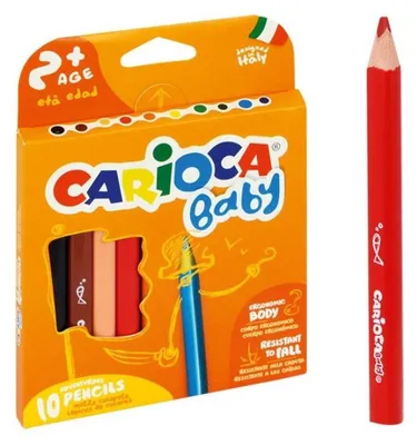 Produktbild von Carioca Baby Pencil, Multi, 10 Stück(e)