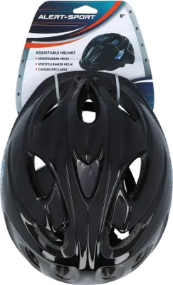 Produktbild von Alert Skatehelm verstellbar schwarz - Kinderhelm für Outdoor-Sportarten