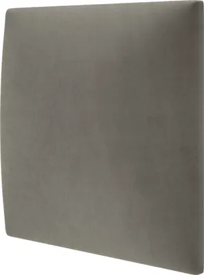 Immagine prodotto di STEGU Pannello Imbottito Rivestimento Parete Testiera Letto ME in velluto grigio 30x30 cm