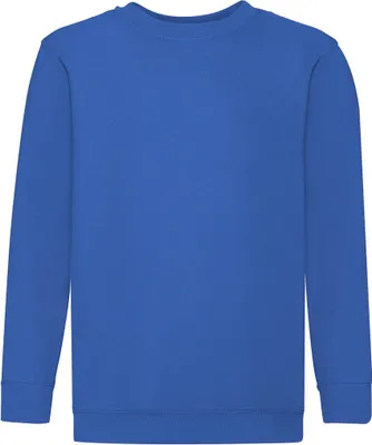 Produktbild von F324NK - Fruit of the Loom Kids´ Classic Set-In Sweat Royal Blue    116
