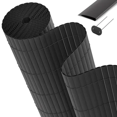 Produktbild von Sol Royal PVC Sichtschutz für Balkon Zaun SolVisionP12, 90x300cm, Anthrazit