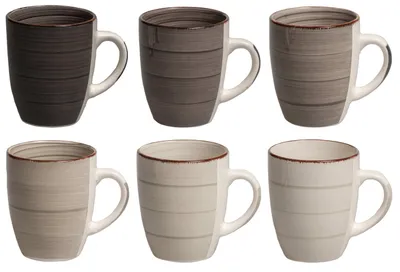 Produktbild von Cookinglife Becher Delice Grau 350 ml - 6 Stück
