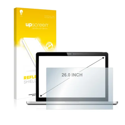 Produktbild von upscreen Schutzfolie Entspiegelt für Notebooks mit 66 cm (26 Zoll) Displays 551 x 344 mm