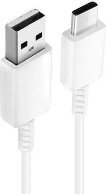 Produktbild von Samsung USB-A zu USB-C Kabel 1,5m, Weiß, 3A
