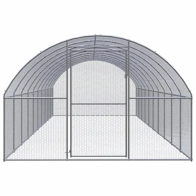 Produktbild von Stabli Möbel Outdoor-Hühnerstall 3x10x2 m Verzinkter Stahl - Sonstiges Kleintierzubehör CC2604199