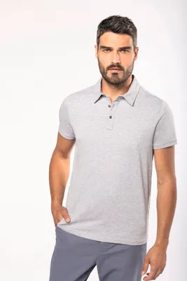 Produktbild von Kariban Jersey-Kurzarm-Polohemd für Herren