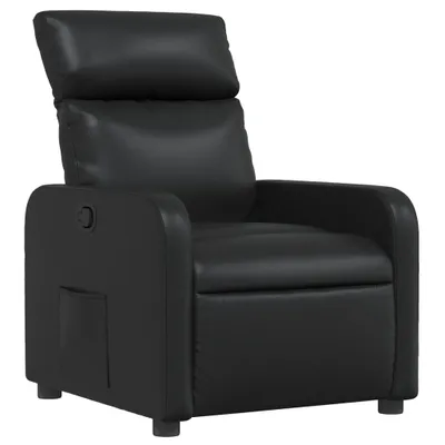 Produktbild von vidaXL Relaxsessel Schwarz Kunstleder