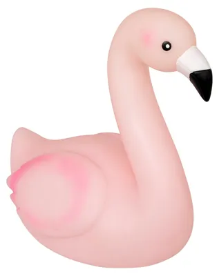 Obrázok produktu pre Nočná lampa plameniaka na batérie, výška 14 cm