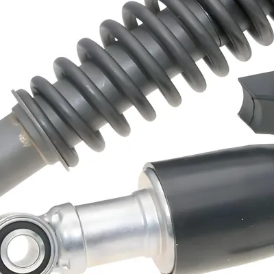 Produktbild von BestPrice Fahrwerkskit Stoßdämpfer Satz schwarz kompatibel mit Vespa PK50