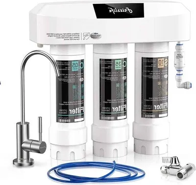 Produktbild von Wasserfiltersystem unter der Spüle 3-Stufen 0,05-Mikron Nickel