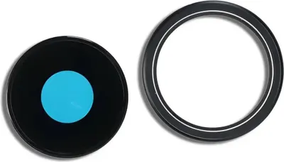Produktbild von Ersatz Kameralinse mit Rahmen für iPhone 16e (A3409) Schwarz