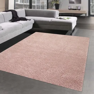 Obrázek produktu pro Měkký koberec, příjemně hřejivý, v růžové barvě – rozměry 200 x 290 cm