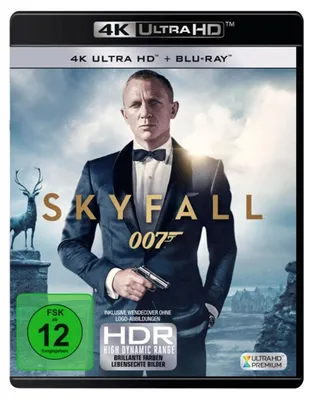 Produktbild von James Bond - Skyfall (4K-UHD + Blu-ray)