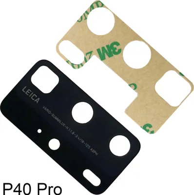 Produktbild von Huawei P40 Pro Kamera Linse Glas Camera Glass Lens + Kleber Neu